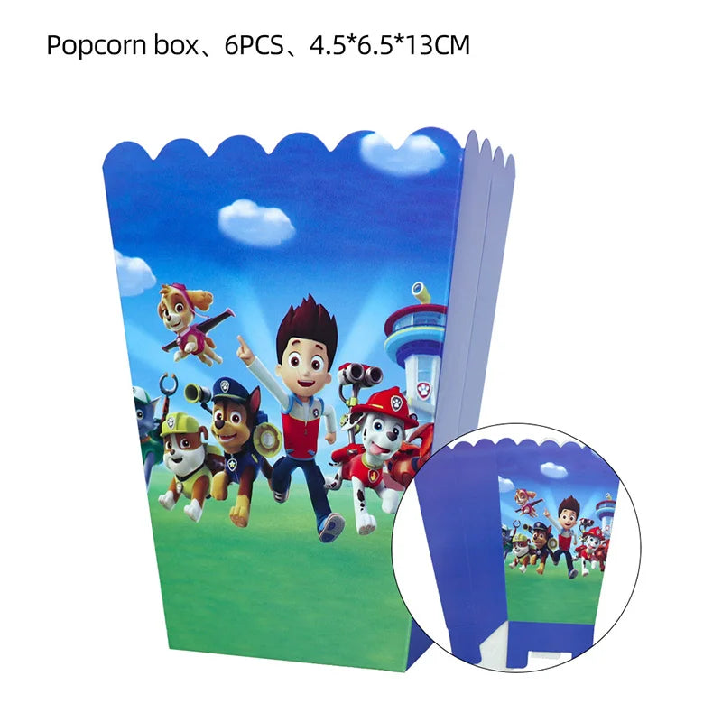 Paw Patrol Bursdagssett – Ballonger, Servise & Banner