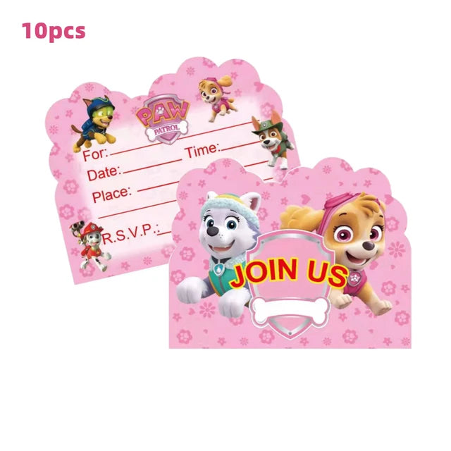 Paw Patrol Skye Rosa Bursdagsservise