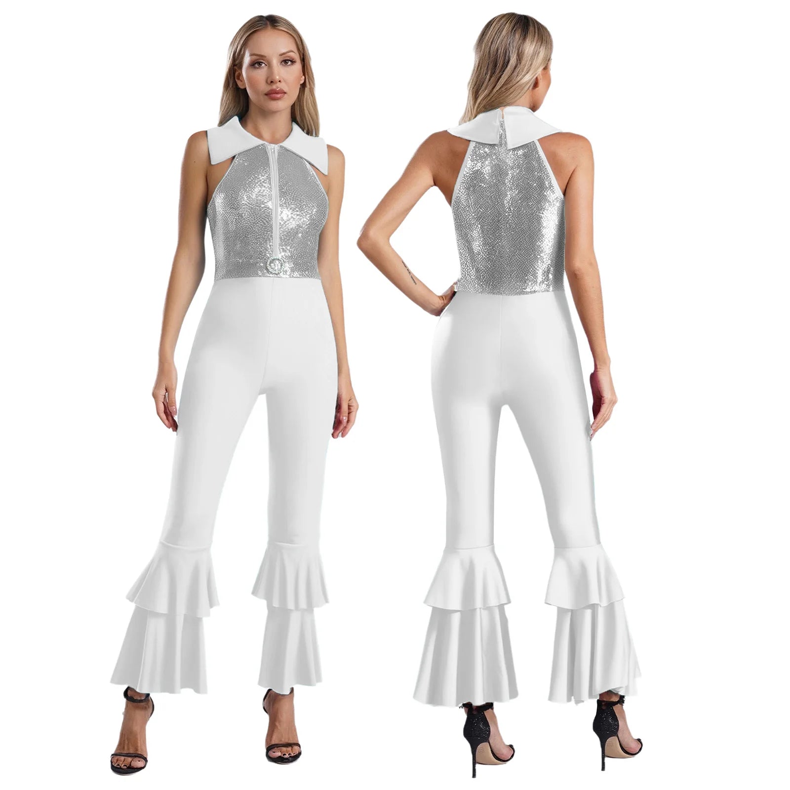 70-talls Disko Jumpsuit for Damer