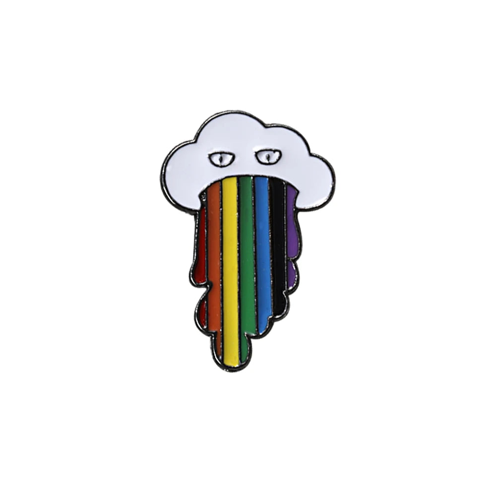 Pride Emaljepins & Regnbue-Pins for Jakke og Veske
