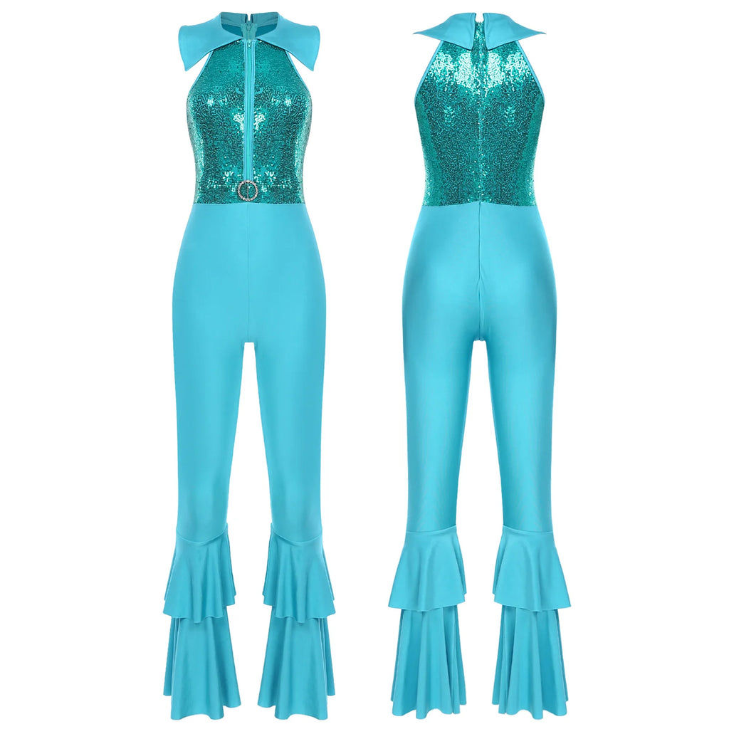 70-talls Disko Jumpsuit for Damer