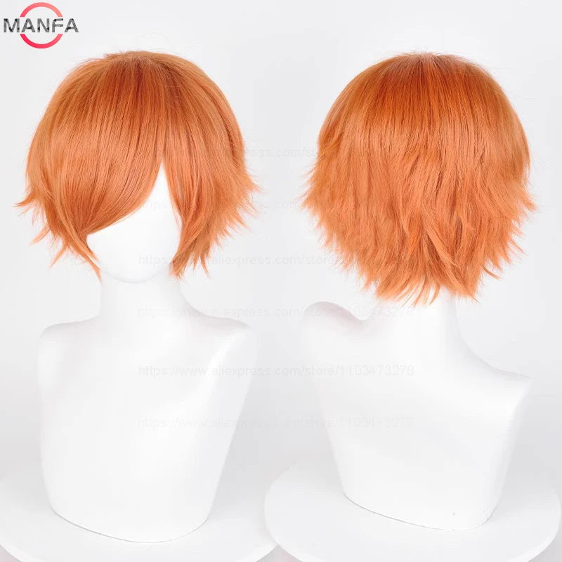 Kort Rett Cosplay-Parykk (30 cm)