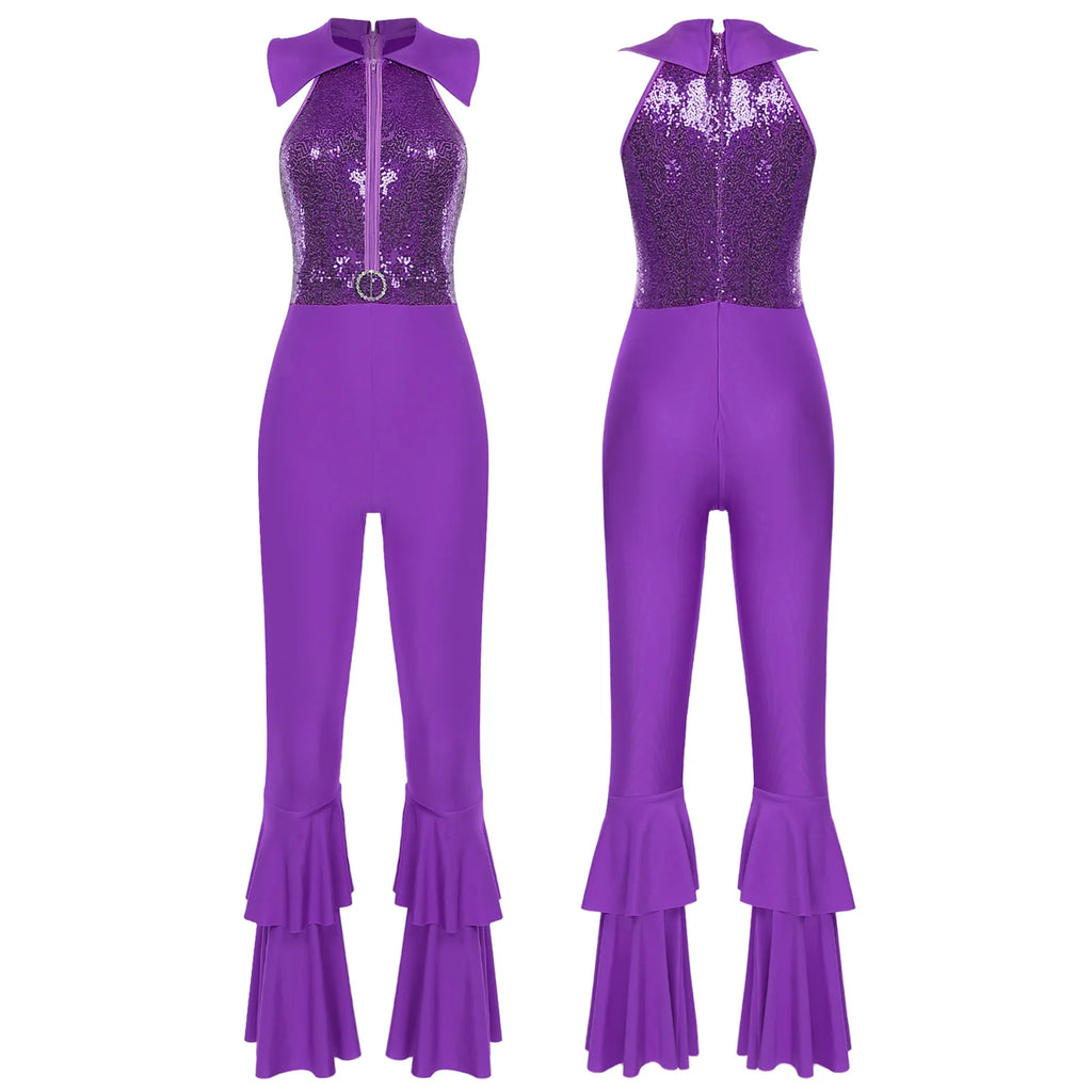 70-talls Disko Jumpsuit for Damer