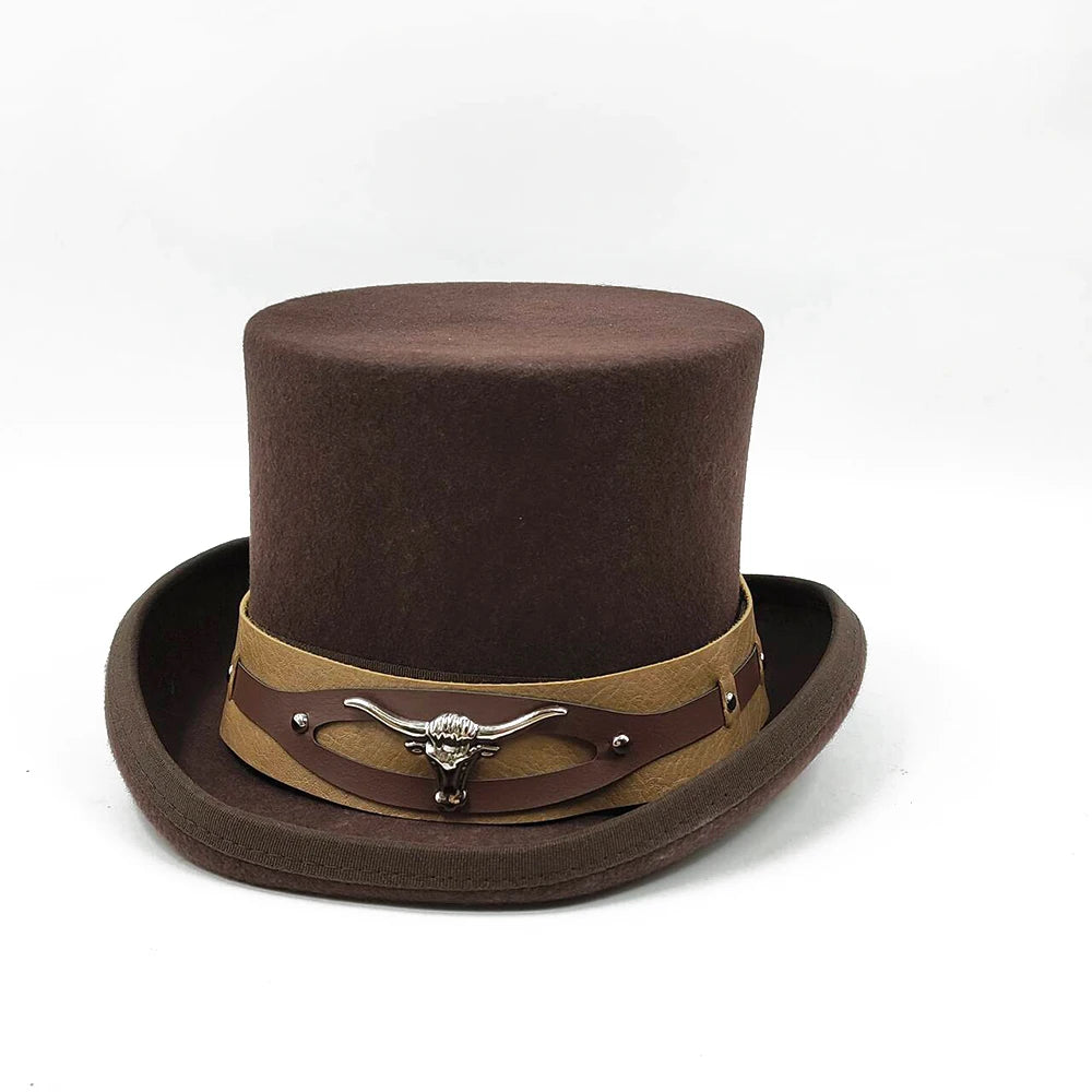 Elegante Ull-Fedora Hatt