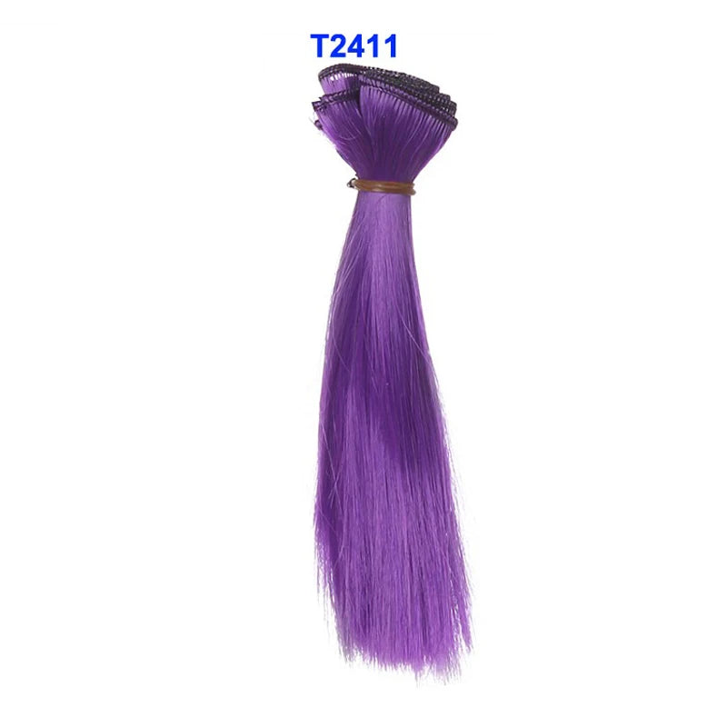 Dukkehår / BJD Parykk-Tresse (15–25 cm)