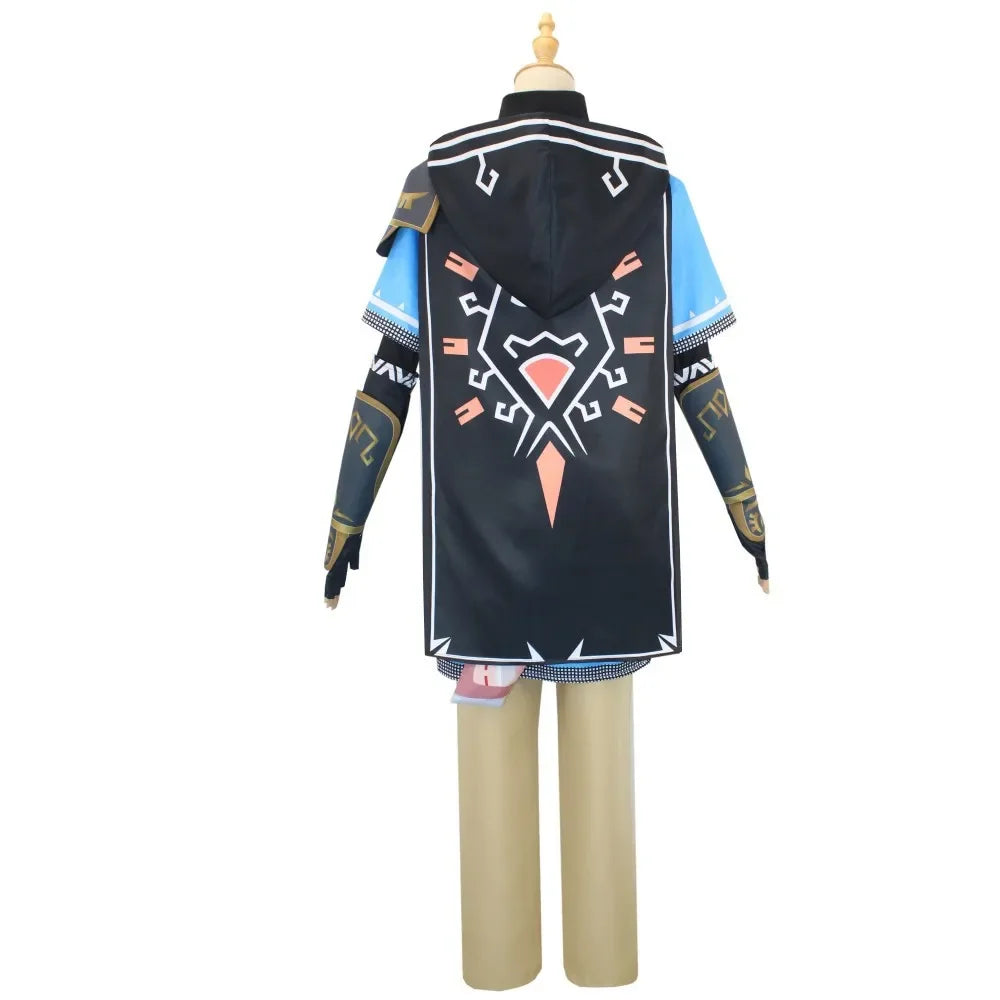 Zelda Breath of the Wild Link Cosplay Kostyme