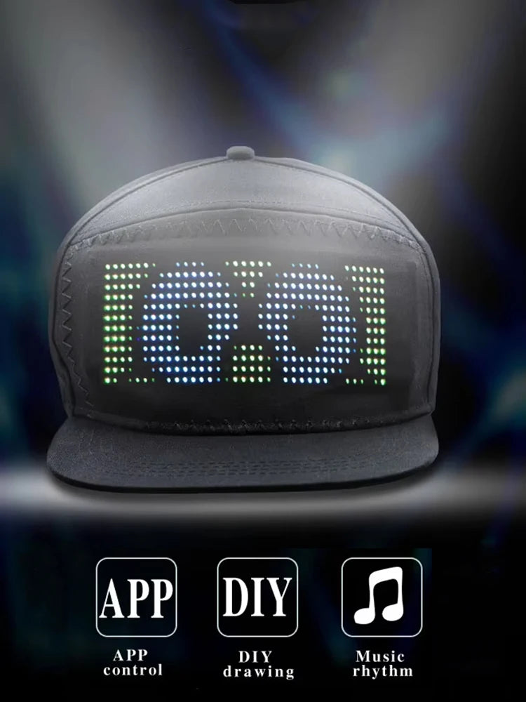 LED Lysende Caps
