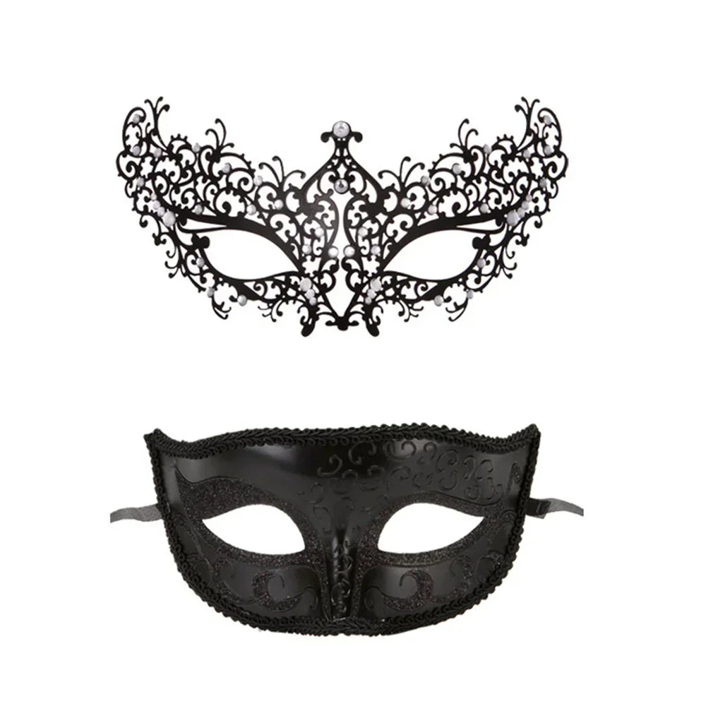 Eksklusivt Maskeradesett for Par (2 stk)