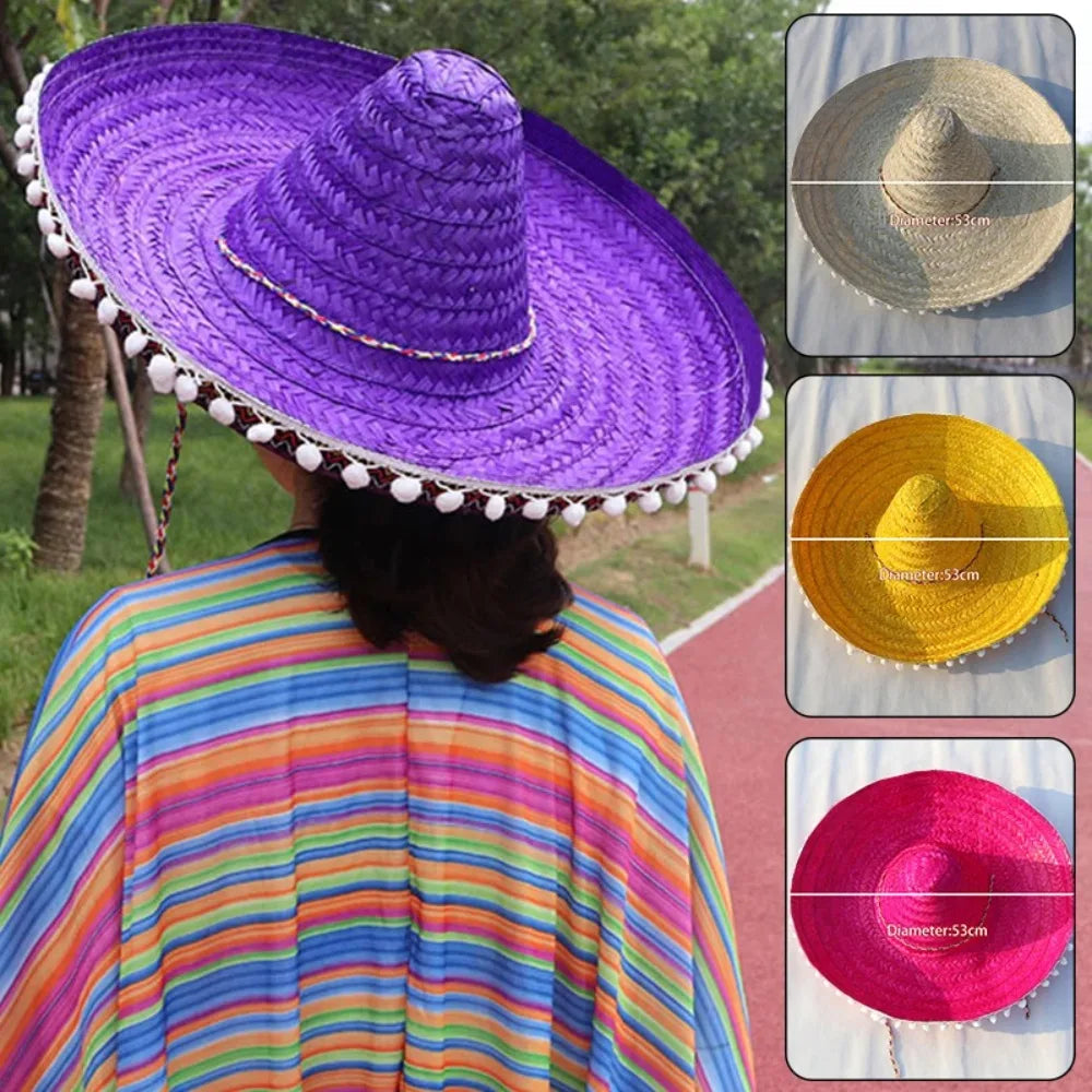 Fargerik Meksikansk Sombrero