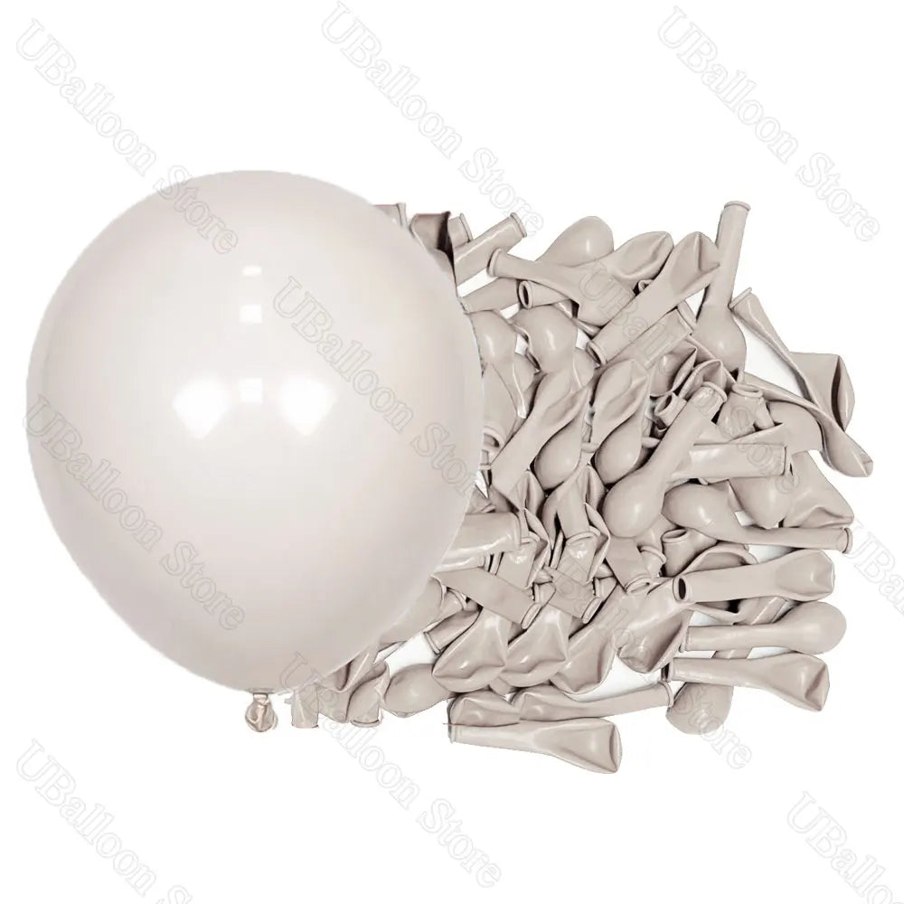 Boho Nøytrale Latexballonger – Sand, Kaffe & Nude
