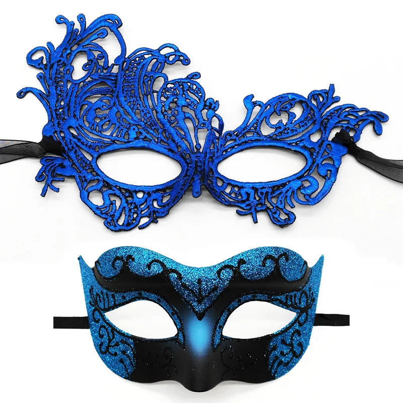 Sommerfugl Maskeradesett for Par (2 stk)