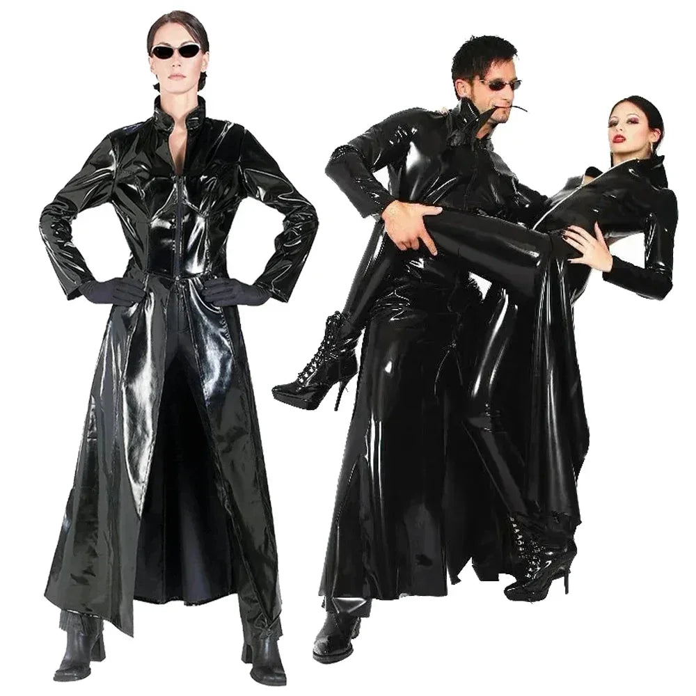 The Matrix Gotisk Latex/PVC Kappe