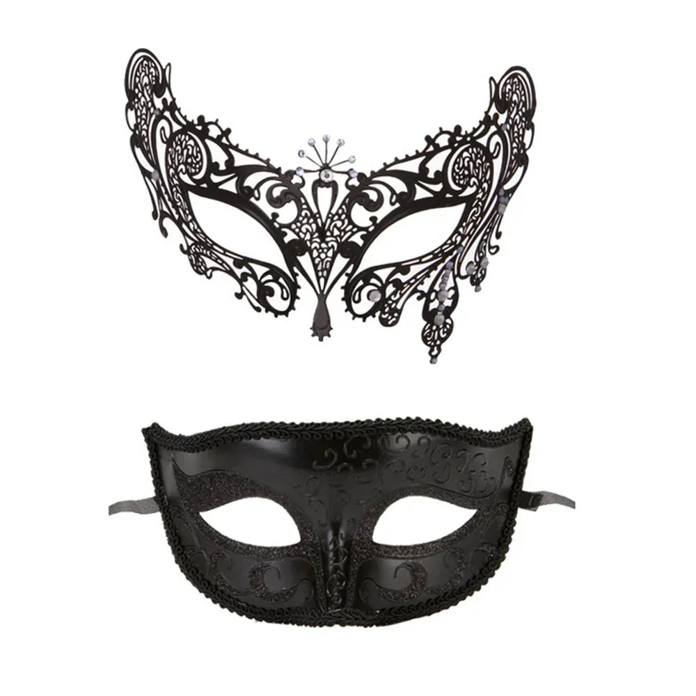Eksklusivt Maskeradesett for Par (2 stk)