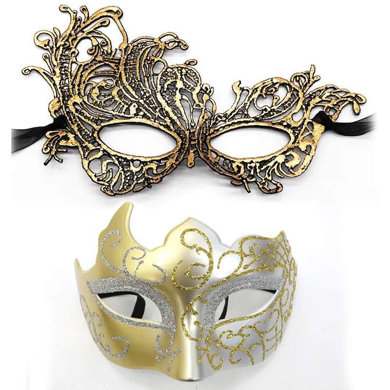 Sommerfugl Maskeradesett for Par (2 stk)
