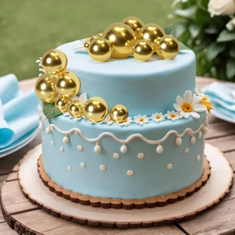 20-Pakning Mini Ballong Kake-Topper Sett