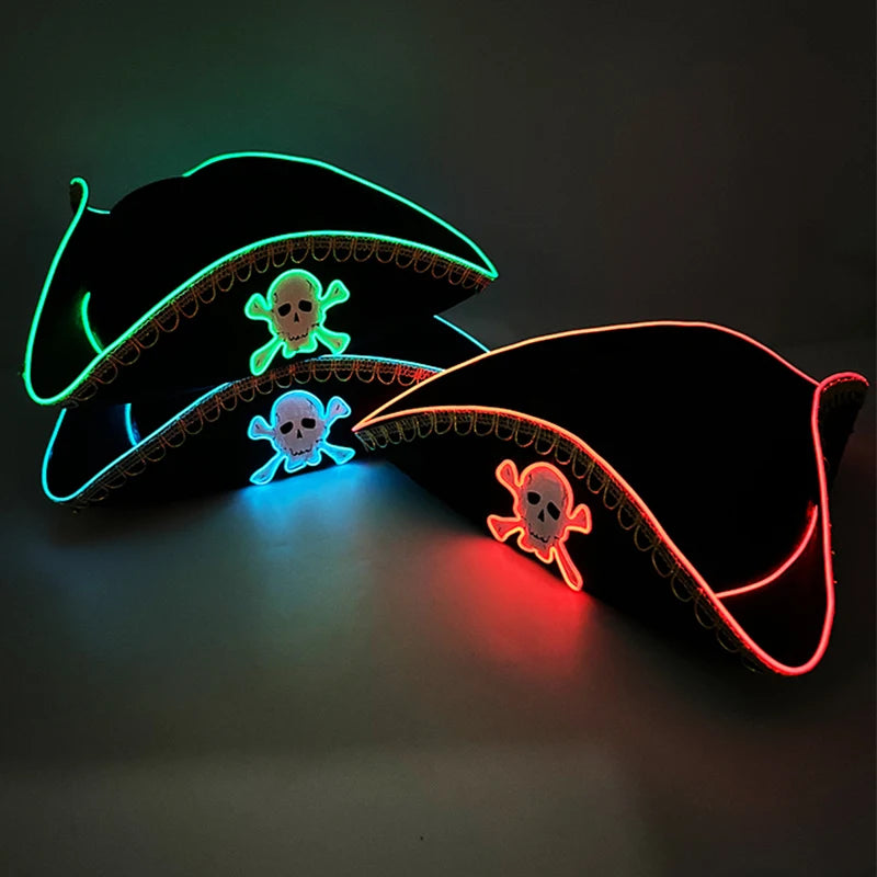 LED-Lyst Western Cowboyhatt
