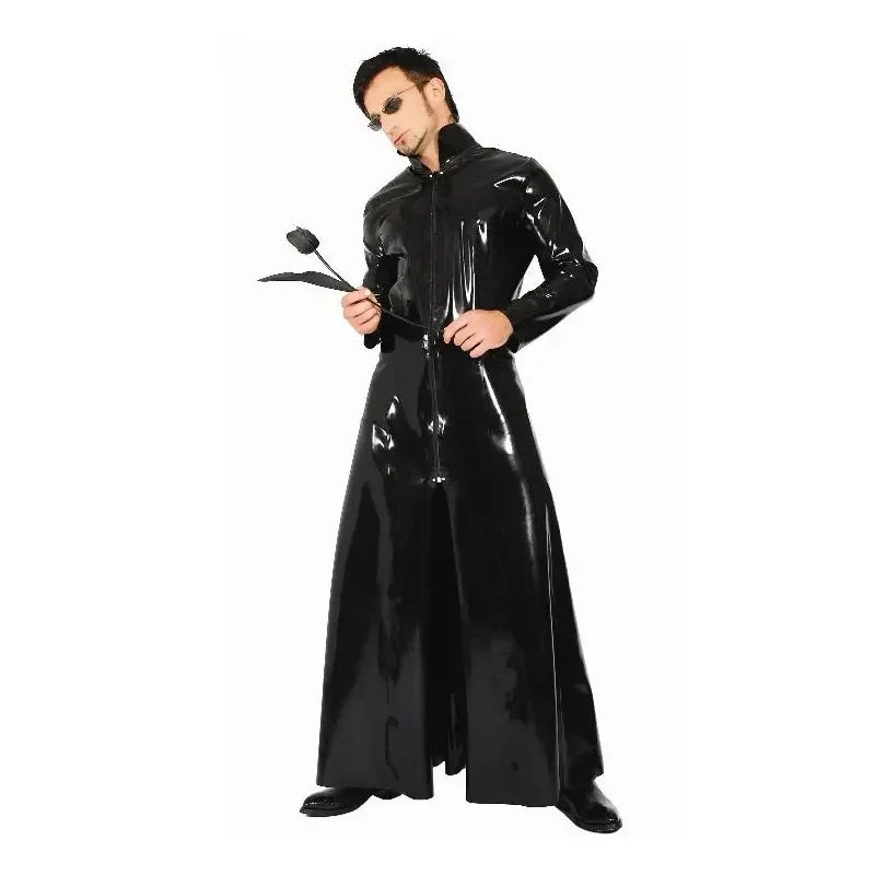 The Matrix Gotisk Latex/PVC Kappe