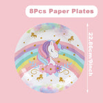9 tommer paper plates