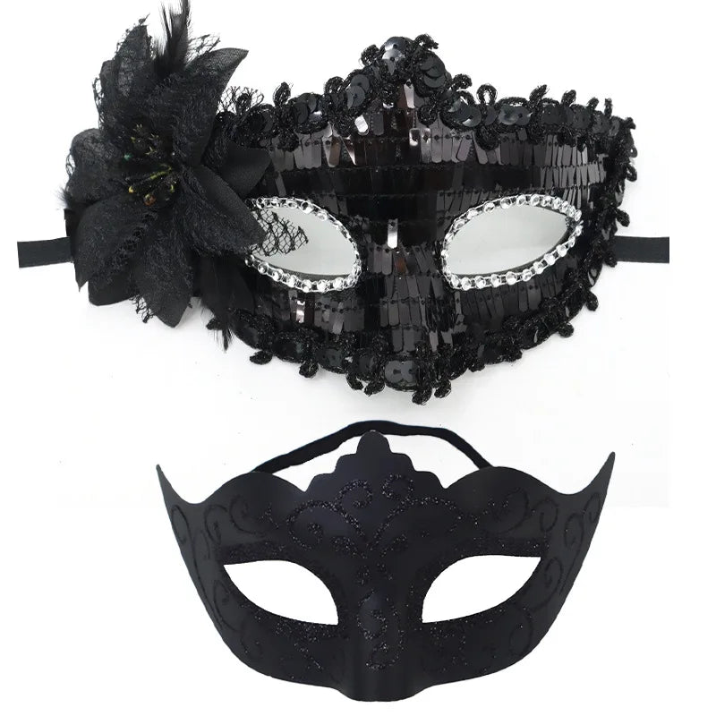 Sommerfugl Maskeradesett for Par (2 stk)