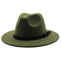 Elegante Ull-Fedora Hatt