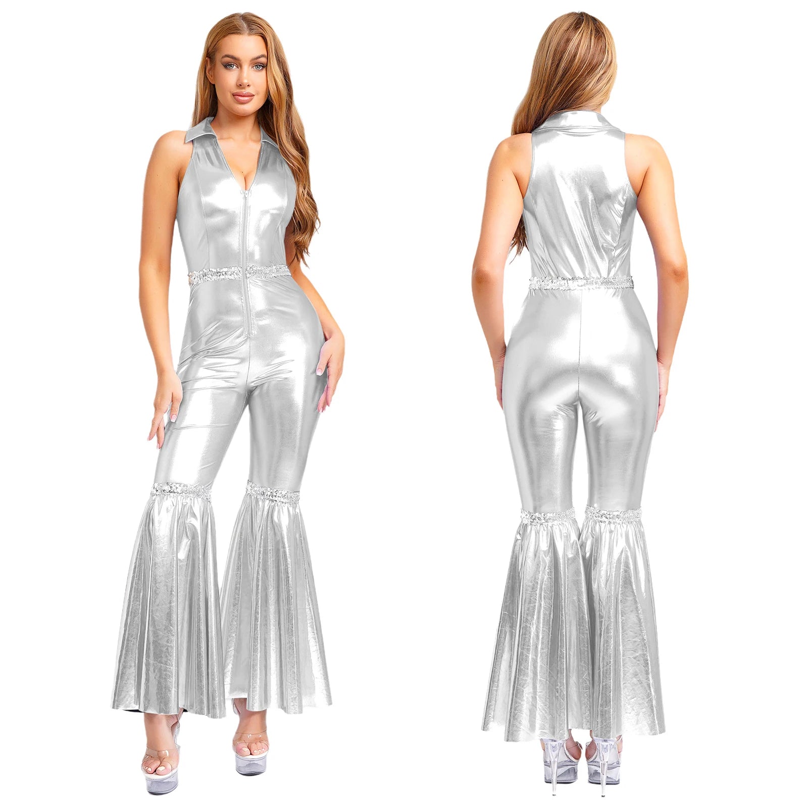 70-talls Disko Jumpsuit for Damer