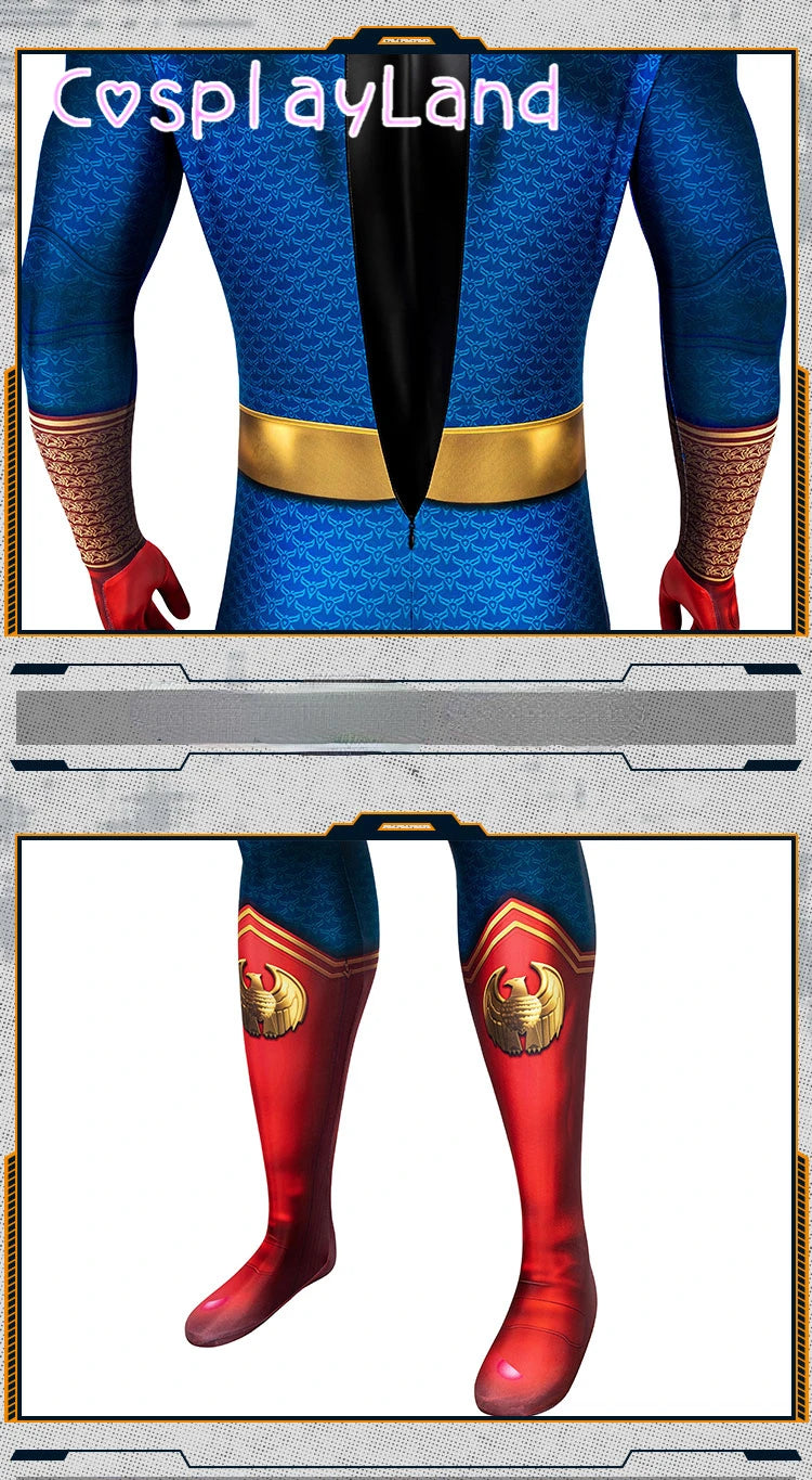Homelander Cosplay Kostyme