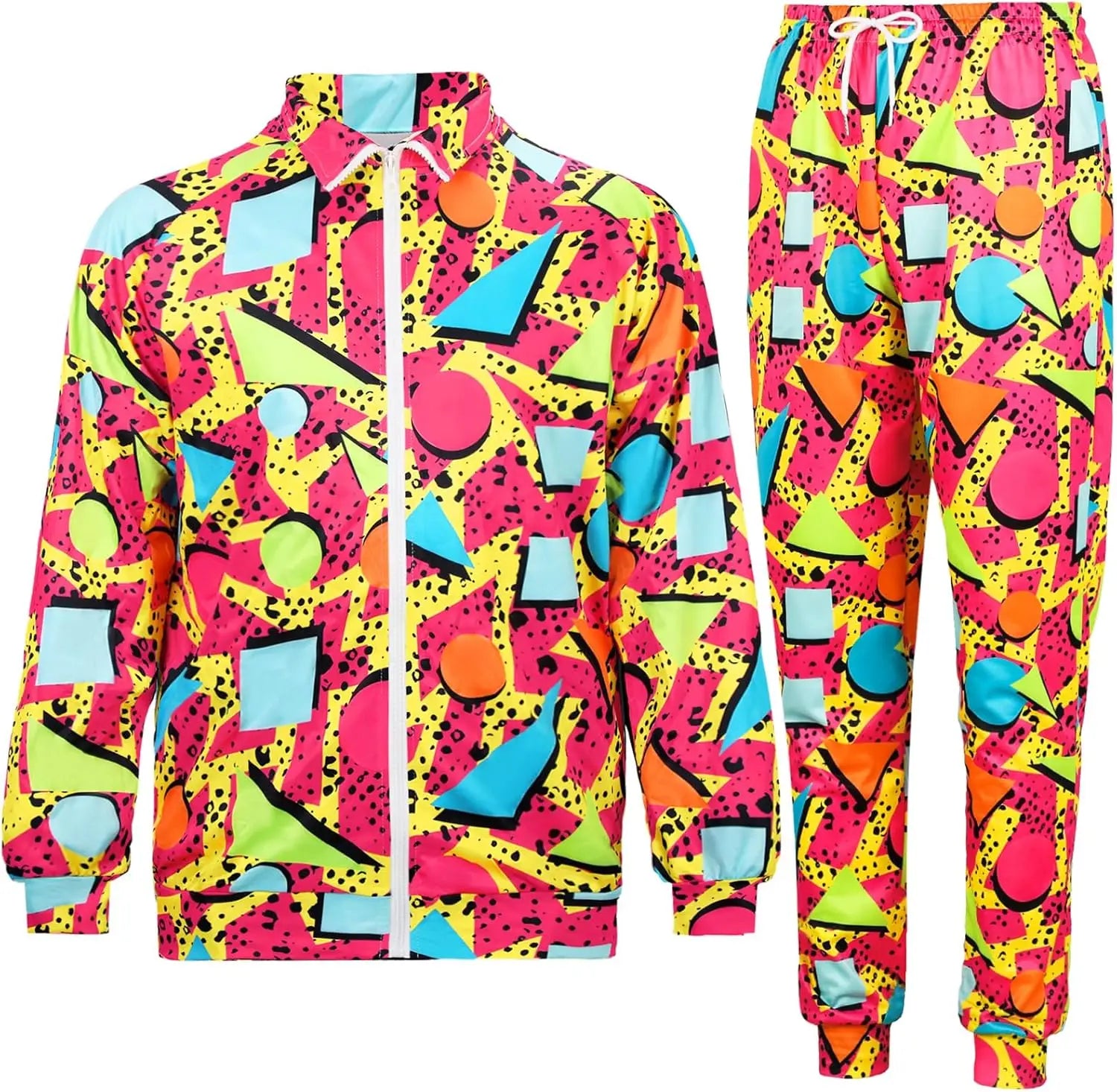 80s & 90s Urban Retro Treningsdress for Herre