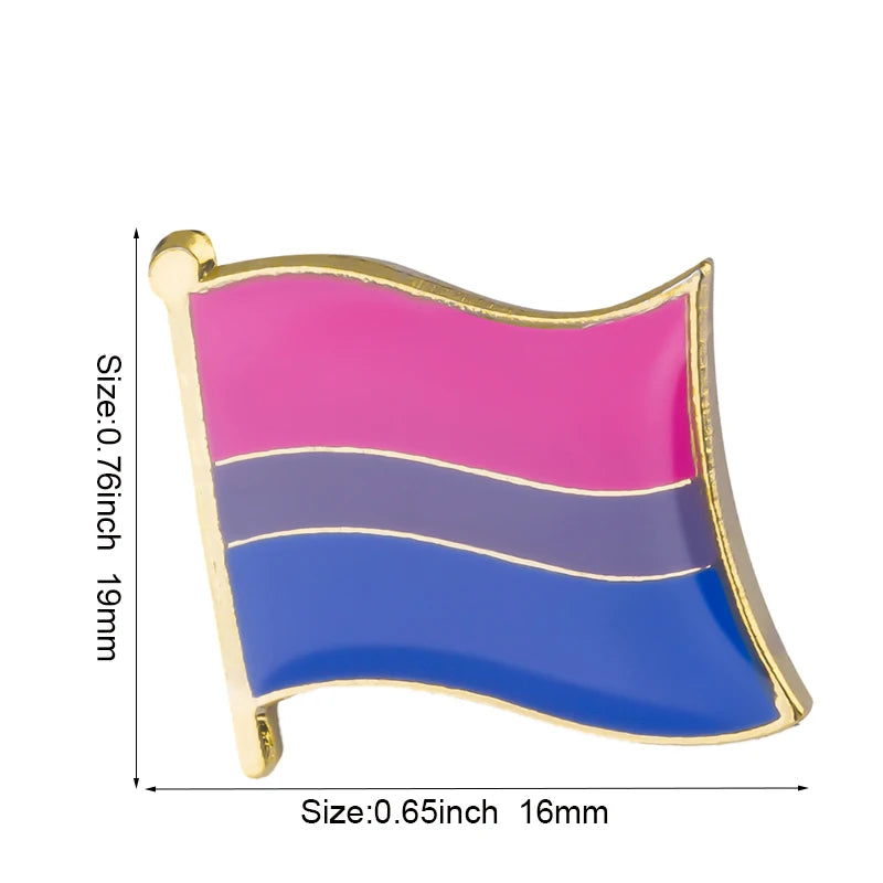 Progress Pride Emalje Lapel Pin
