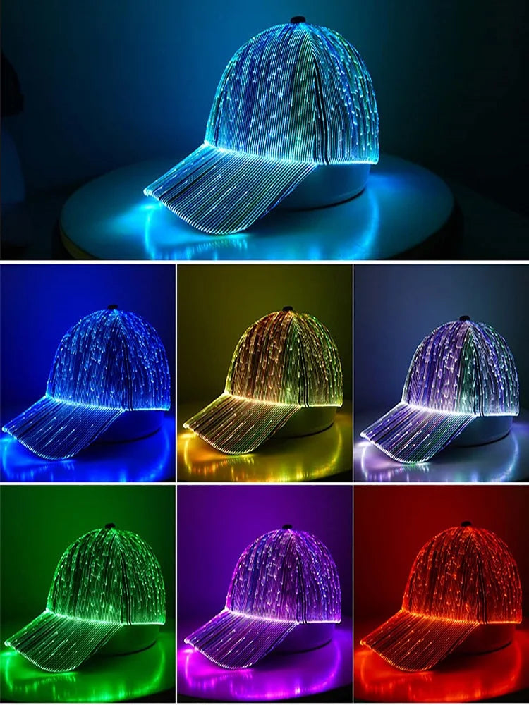 LED Lysende Caps