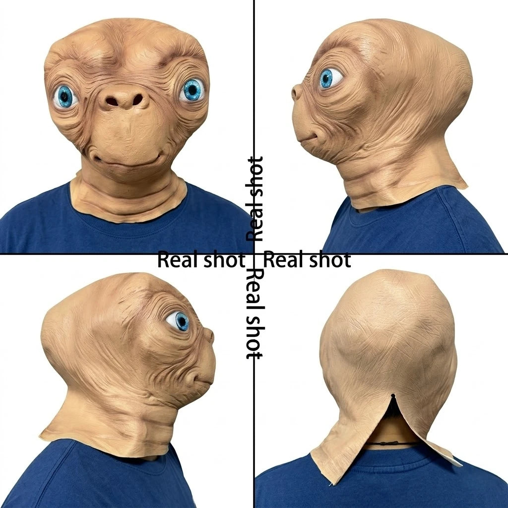 E.T. Alien Lateksmaske