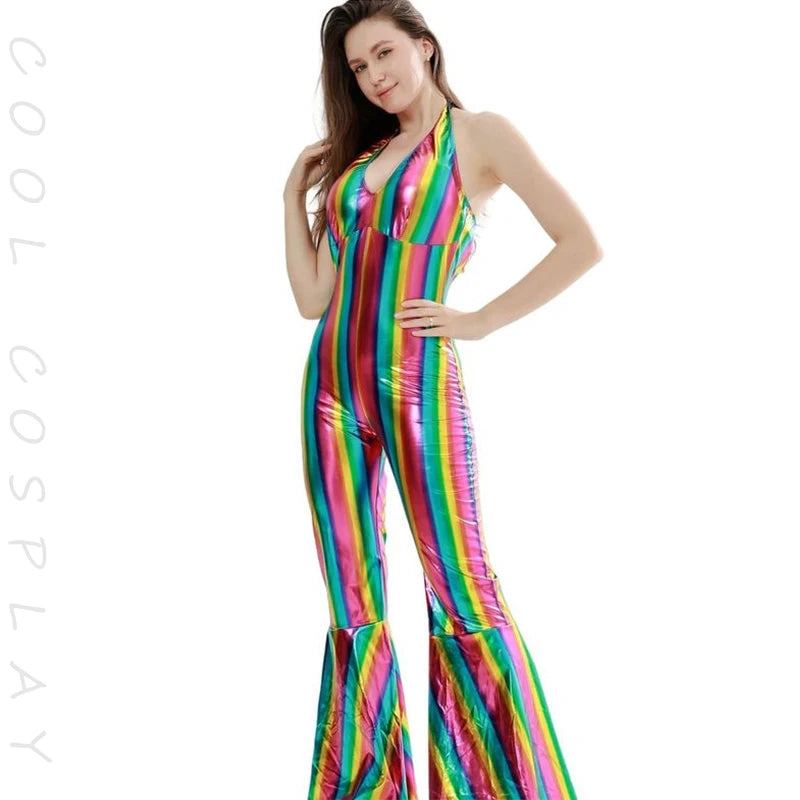 70-talls Disko Jumpsuit for Damer