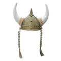 Klassisk Vikinghjelm med Horn