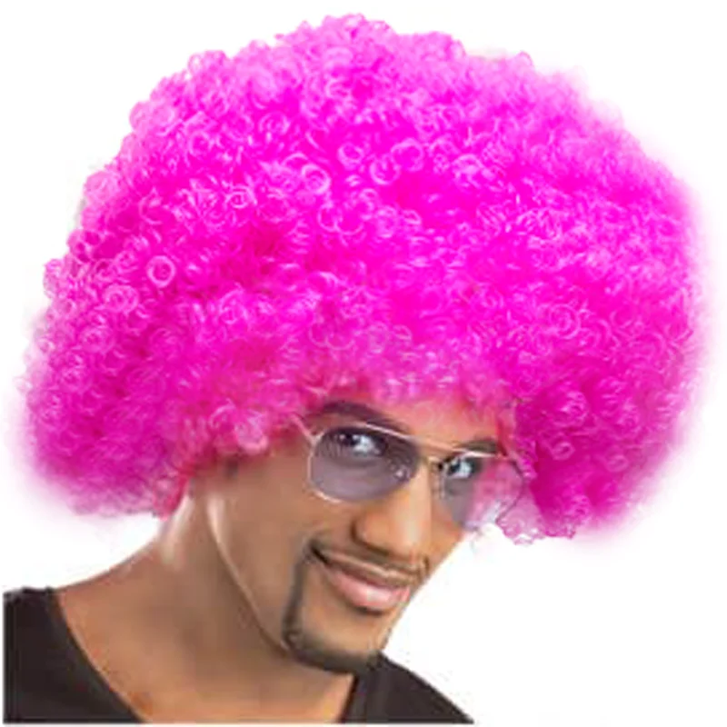 Klassisk Afro Puff Klovneparykk