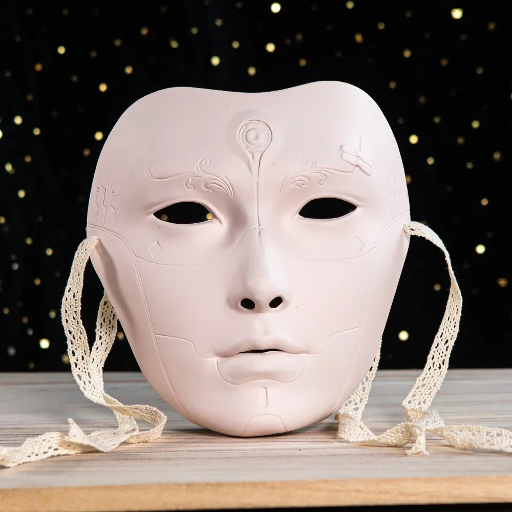 Tradusjonell Asiatisk Maskeradadmaske for Herre