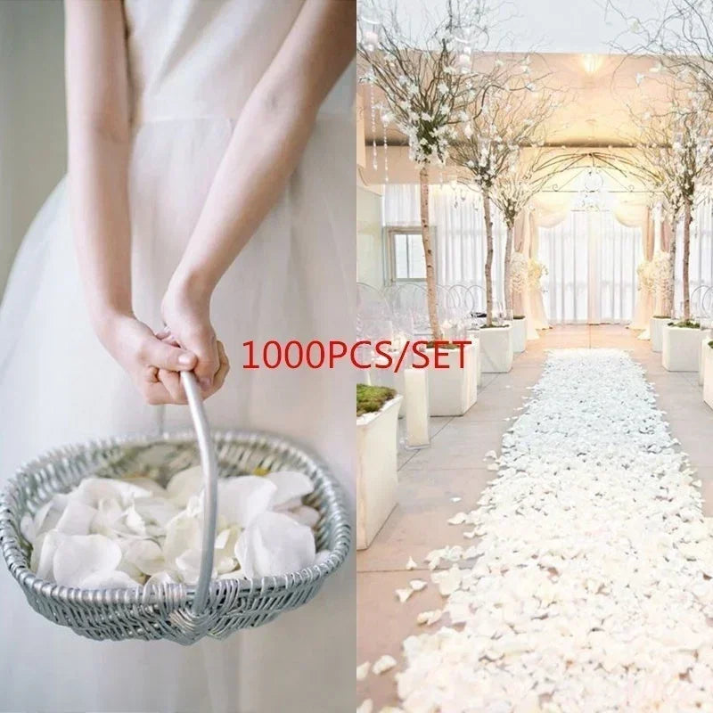 Kunstige Roseblader (1000 stk)