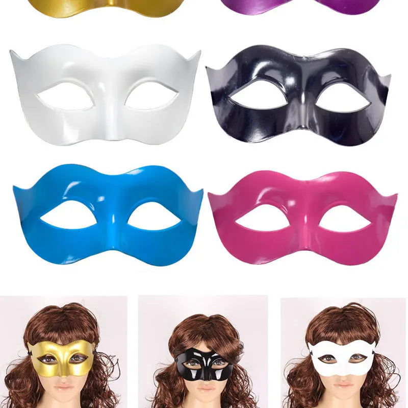 Retro Gentleman & Dronning Halvmaske