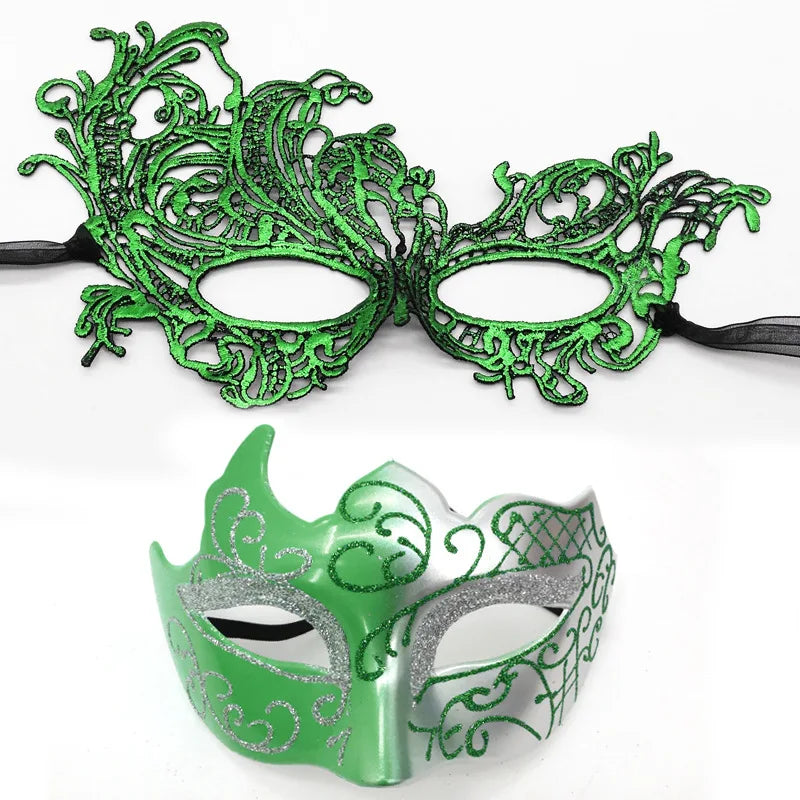 Sommerfugl Maskeradesett for Par (2 stk)