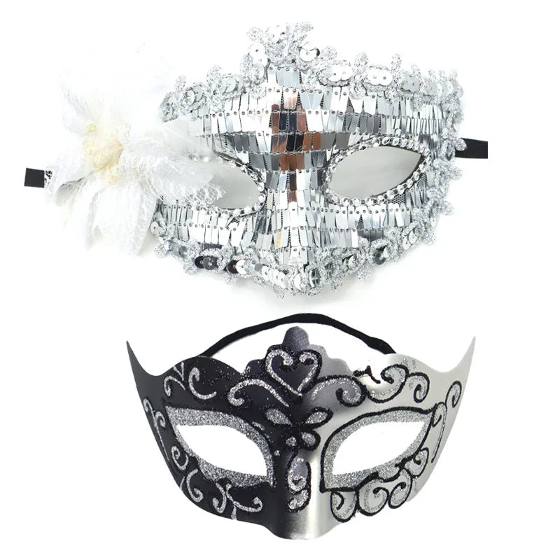 Sommerfugl Maskeradesett for Par (2 stk)