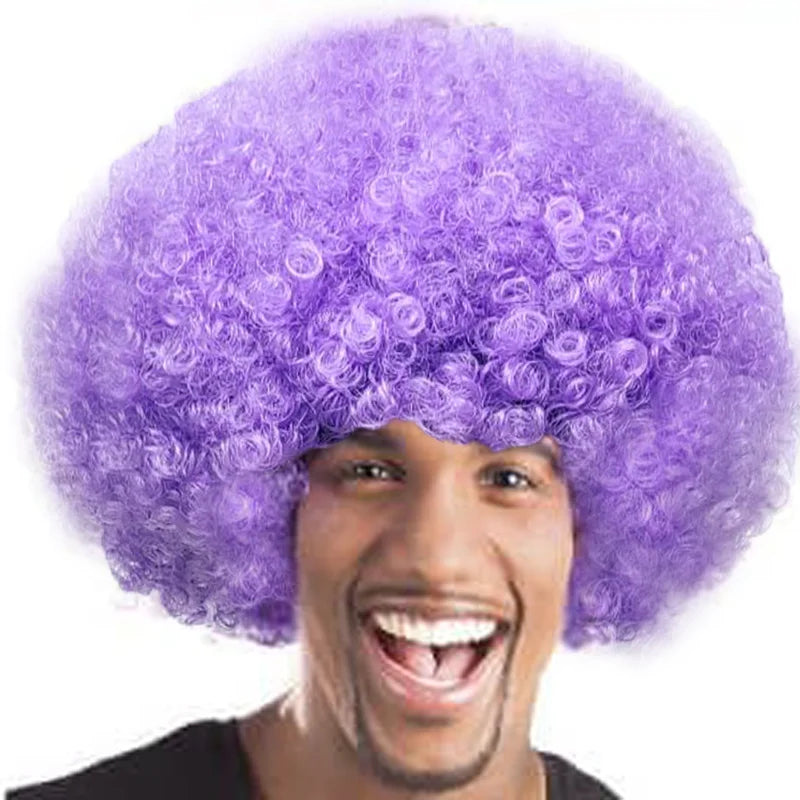 Klassisk Afro Puff Klovneparykk