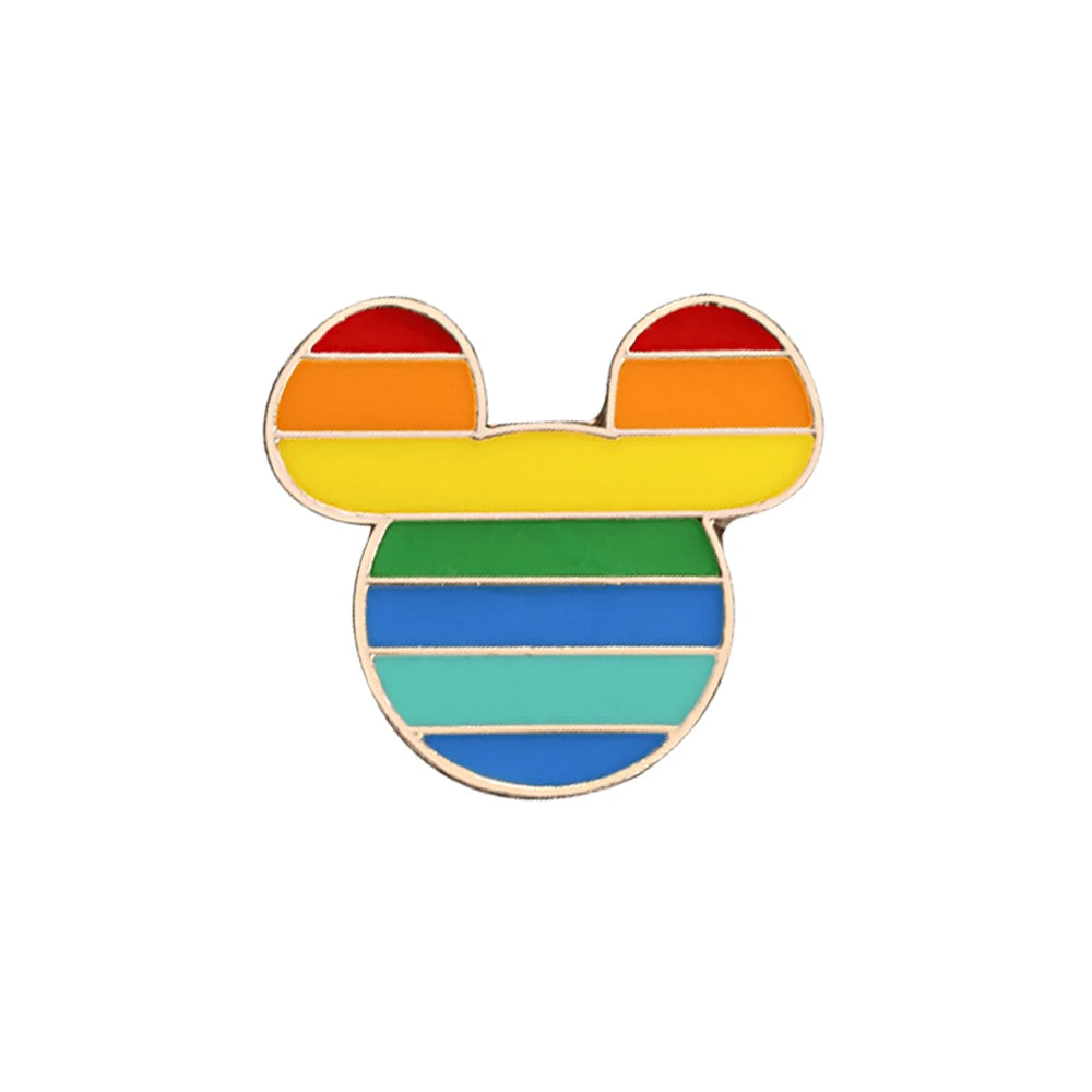 Pride Emaljepins & Regnbue-Pins for Jakke og Veske