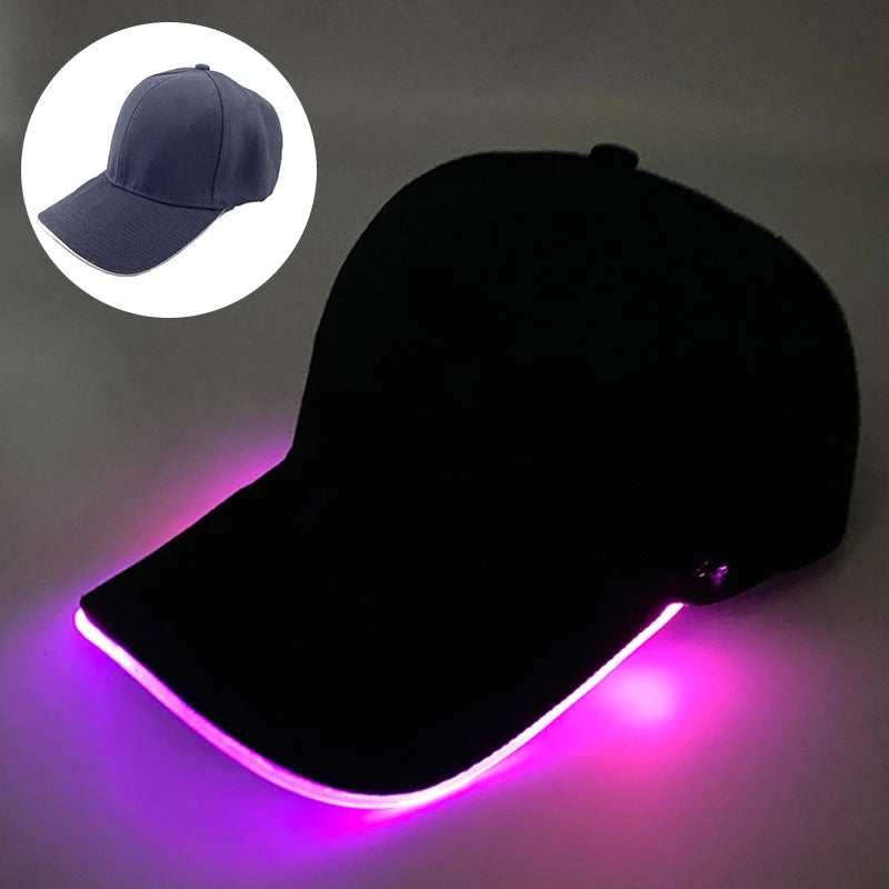 LED Lysende Caps