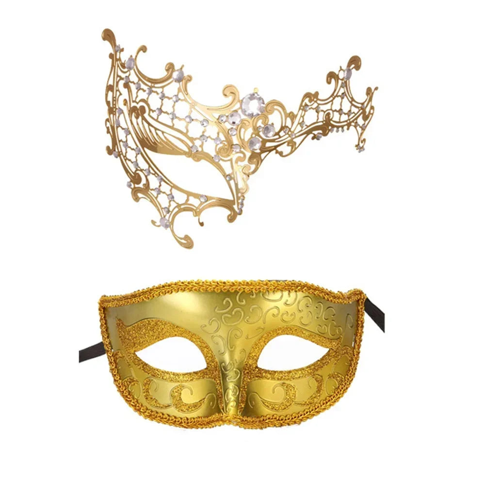 Eksklusivt Maskeradesett for Par (2 stk)