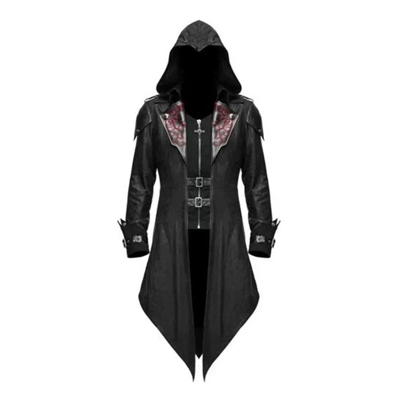 Assassin's Creed Cosplay Jakke - Middelalder Hettejakke