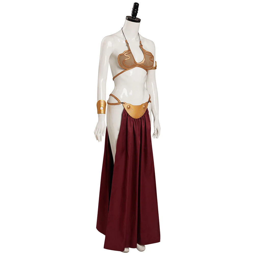 Prinsesse Leia Slave Bikini Kostyme