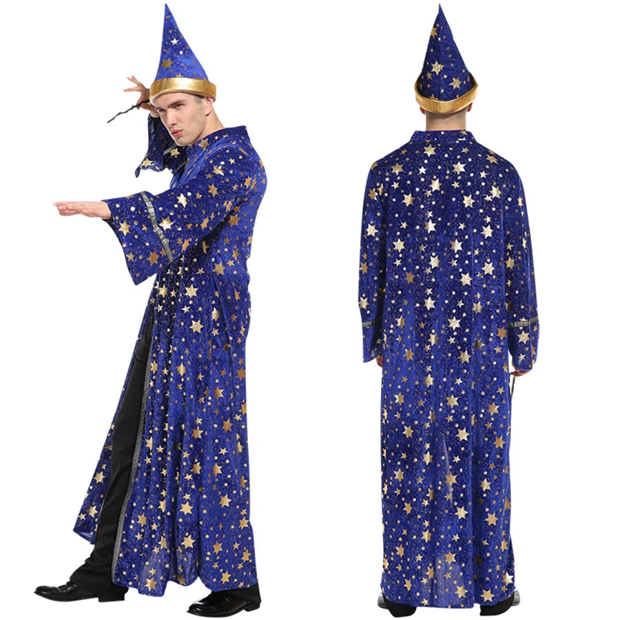 Magiker Kappe Sett for Voksne