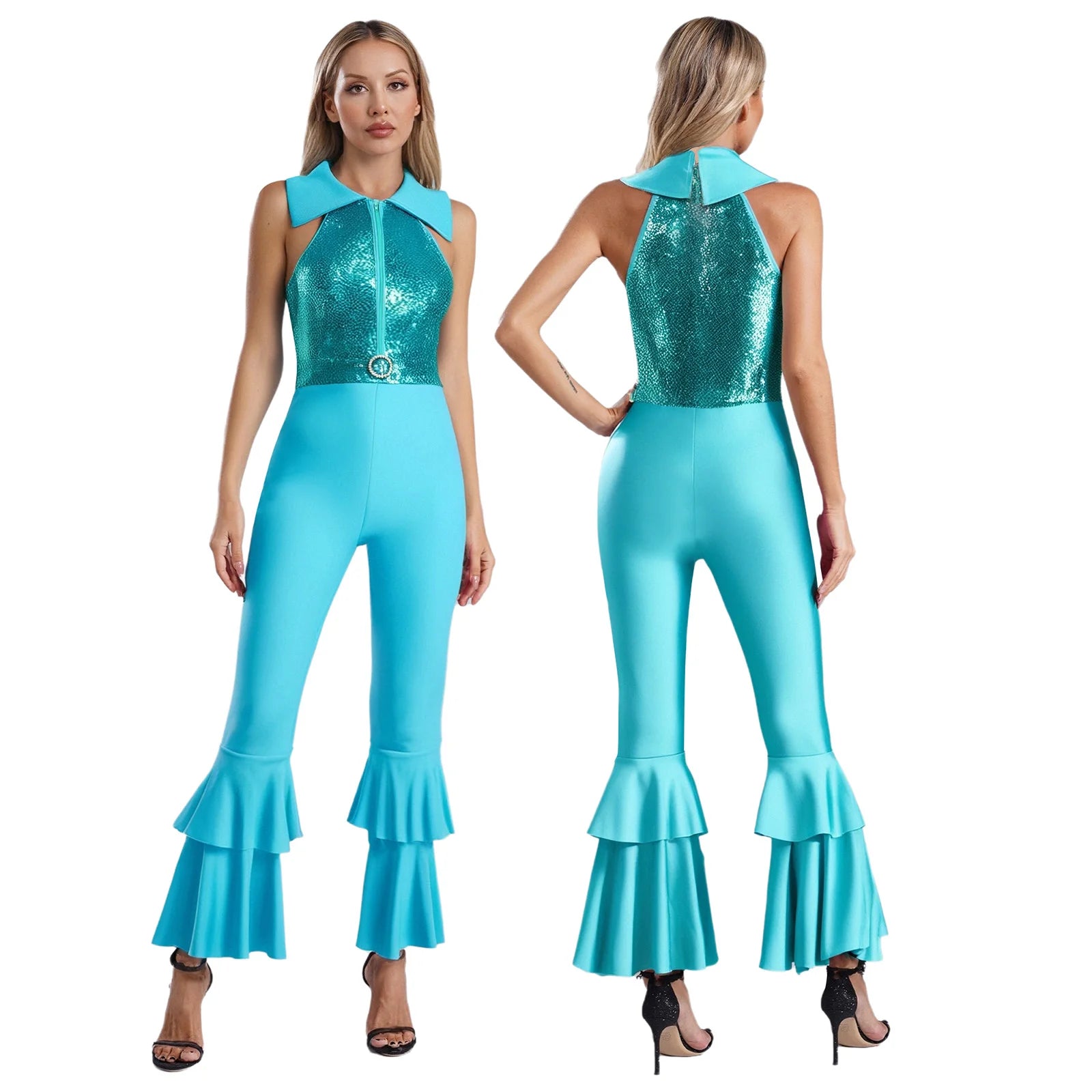 70-talls Disko Jumpsuit for Damer