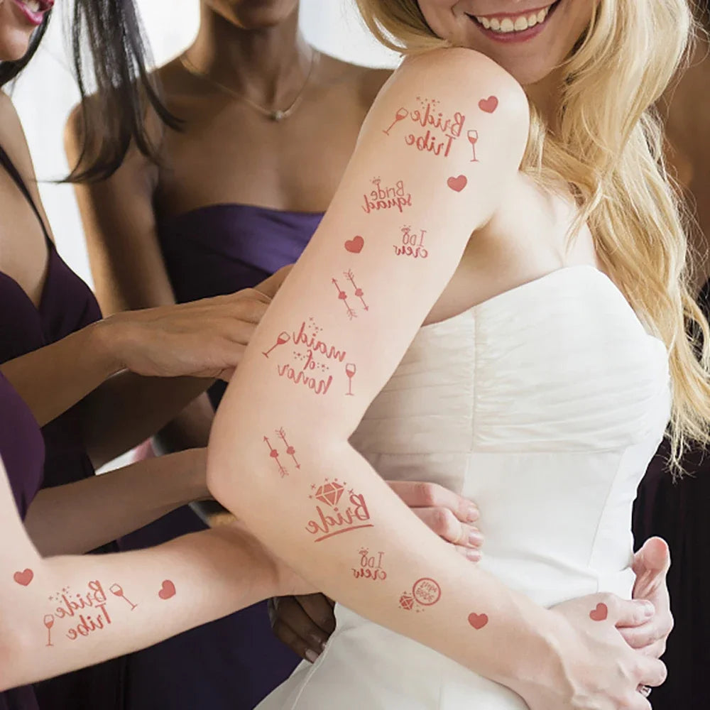 Bride & Bridesmaid Hjerteformede Solbriller