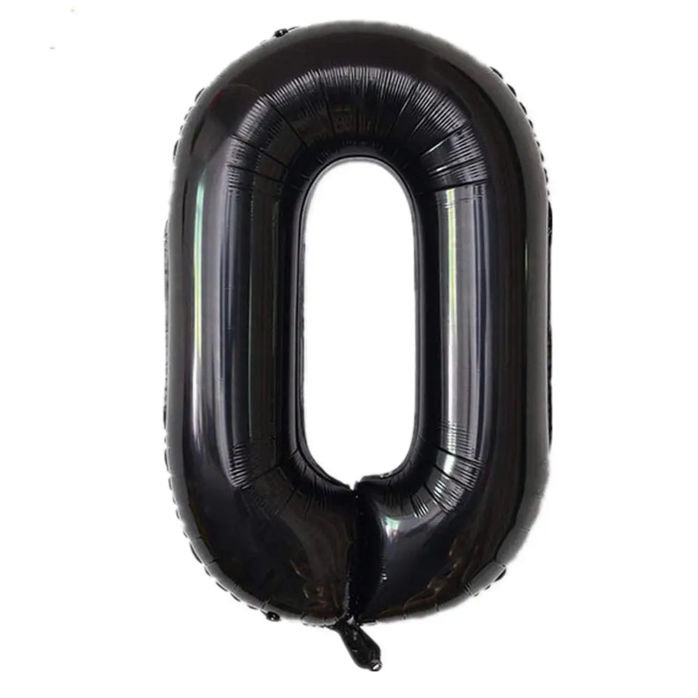 Stor Regnbue Tall-Folieballong 80cm (0-9)