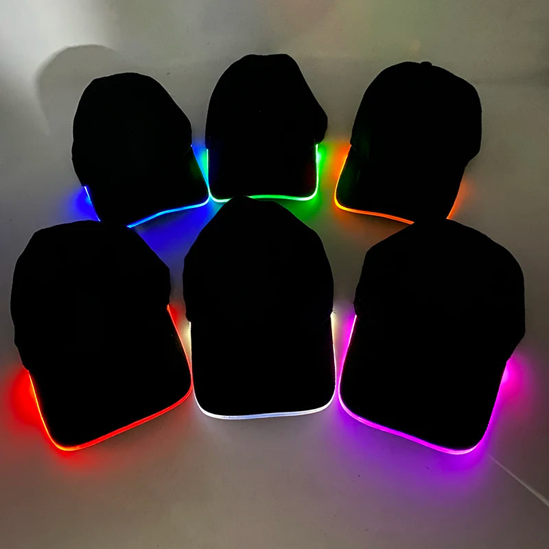 LED Lysende Caps