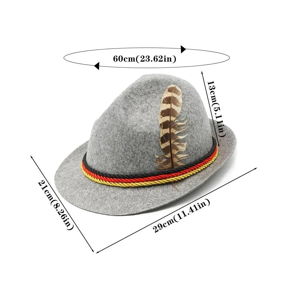 Klassisk Oktoberfest-hatt